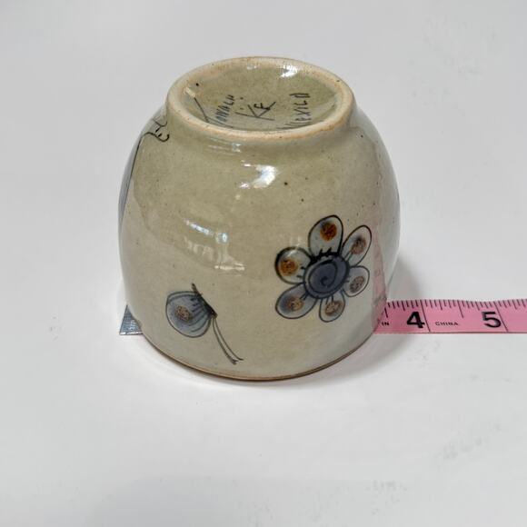 Ken Edwards Tonala Pottery Cream & Sugar Set – Handpainted Vintage Mexico KE - Picture 5 of 11